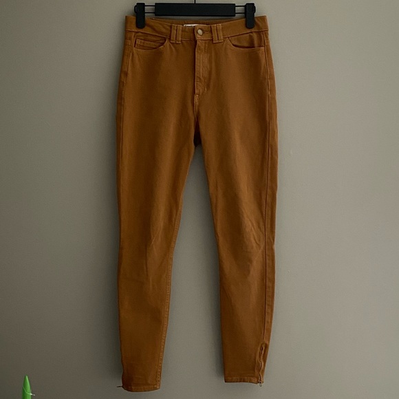 American apparel tan skinny pant - Picture 1 of 7